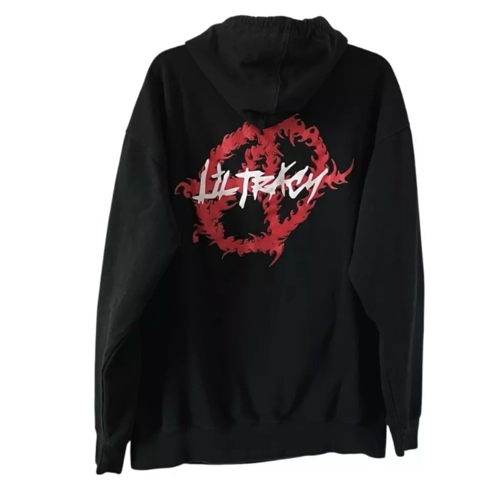 Gothboiclique Lil Tracy Anarchy Rap Hoodie Sweatshirt Size XL RARE